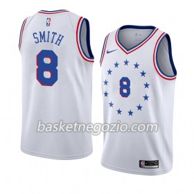 Canotte Uomo Philadelphia 76ers Zhaire Smith 8 2018-19 Nike Bianco Swingman